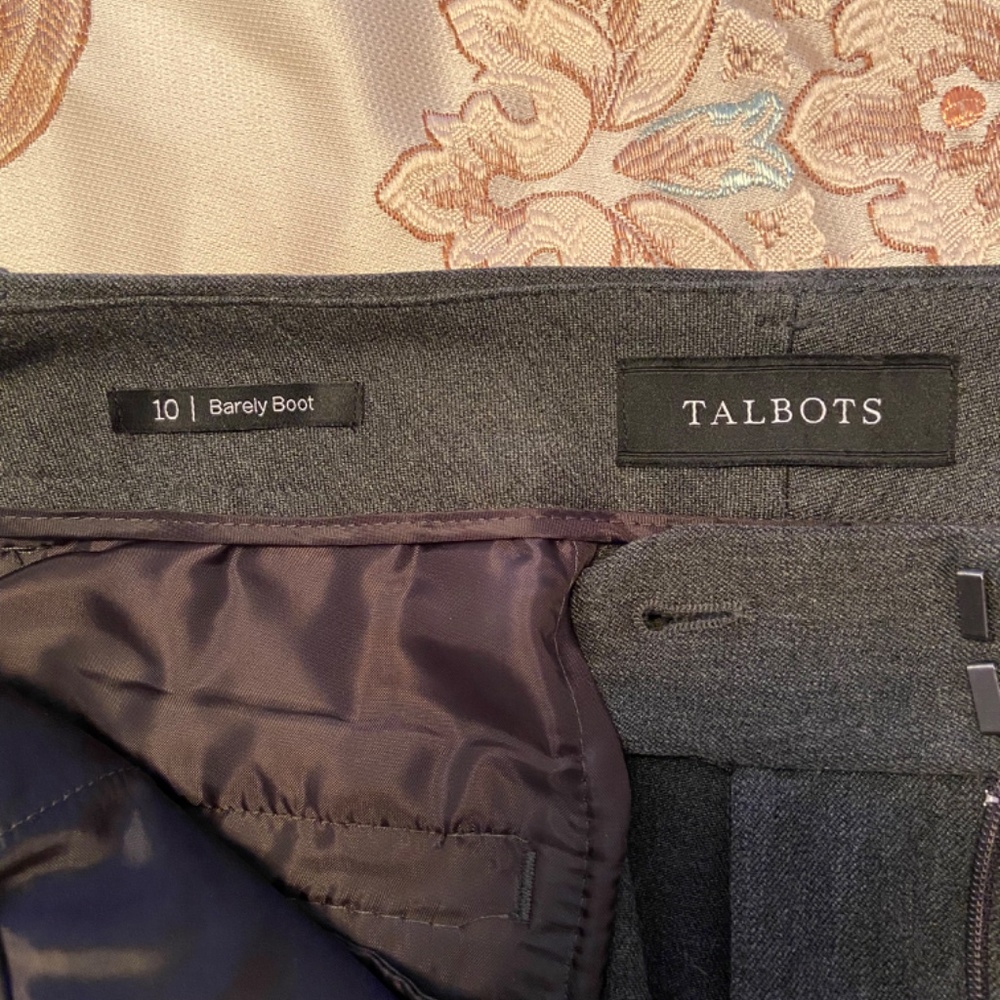 Talbots Barely Boot cut trousers - Picture 2 of 3